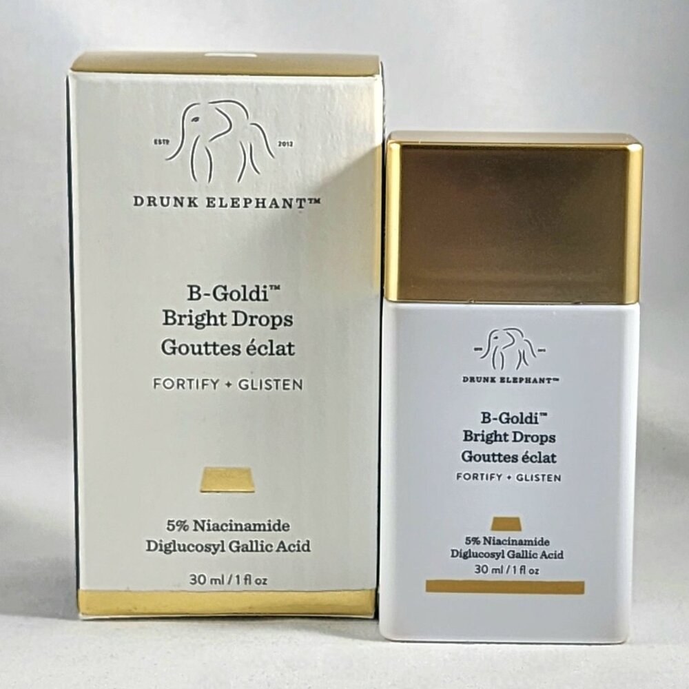 Drunk Elephant B-Goldi Bright Illuminating Drops 5% Niacinamide New Full Size